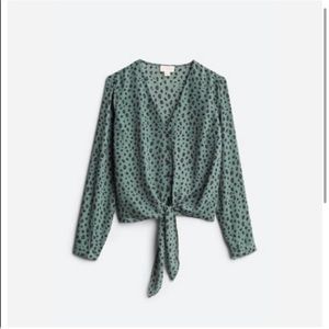 Vixbe animal print shirt Size large